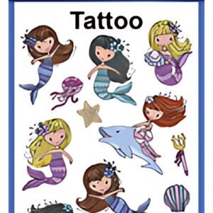 ZDesign KIDS Tatouages "sirène", coloré