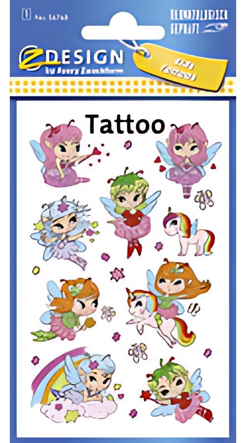 AVERY Zweckform ZDesign KIDS Tatouages "Fées"