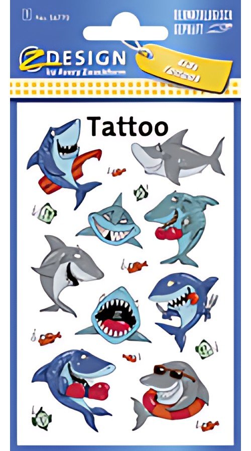 ZDesign KIDS Tatouage enfants "requins"