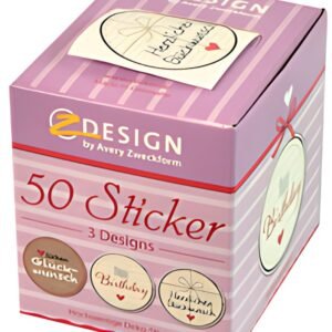 AVERY Zweckform Sticker ZDesign sur rouleau "Glückwunsch"