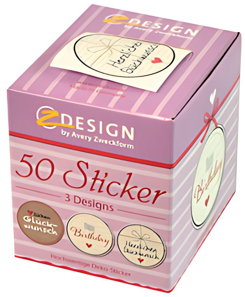 AVERY Zweckform Sticker ZDesign sur rouleau "Glückwunsch"