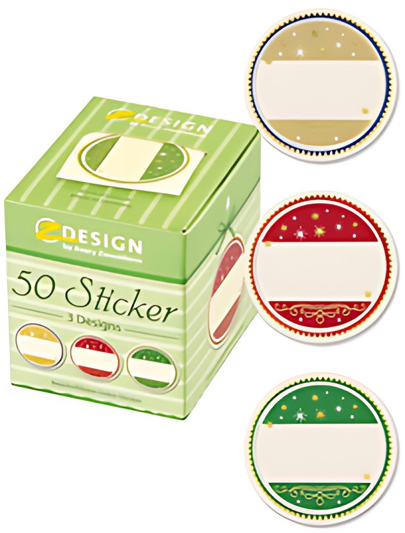 AVERY Zweckform ZDesign Sticker de Noël sur rouleau