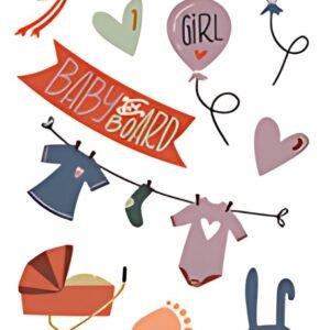 AVERY Zweckform ZDesign Sticker CREATVE "bébé"