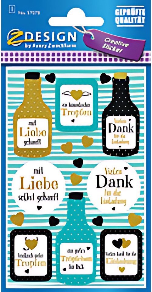AVERY Zweckform ZDesign Geschenke-Sticker "Einladung"