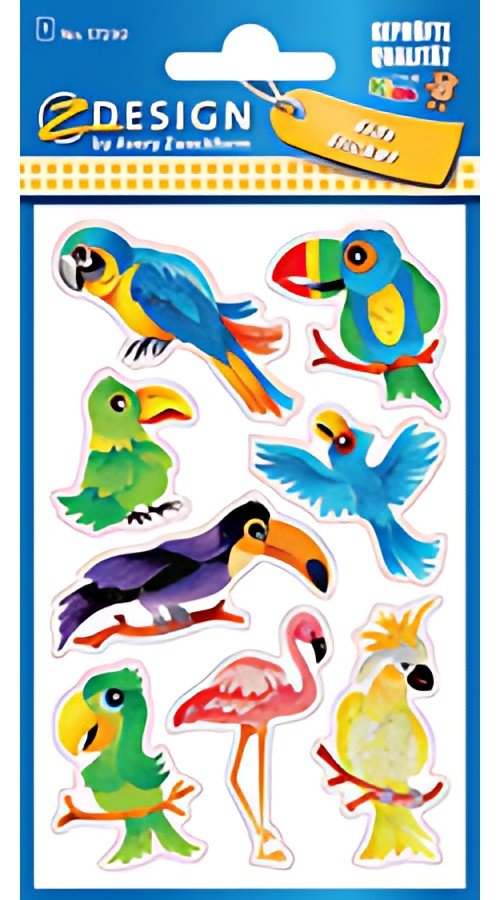 ZDesign KIDS Sticker glitter "oiseaux"
