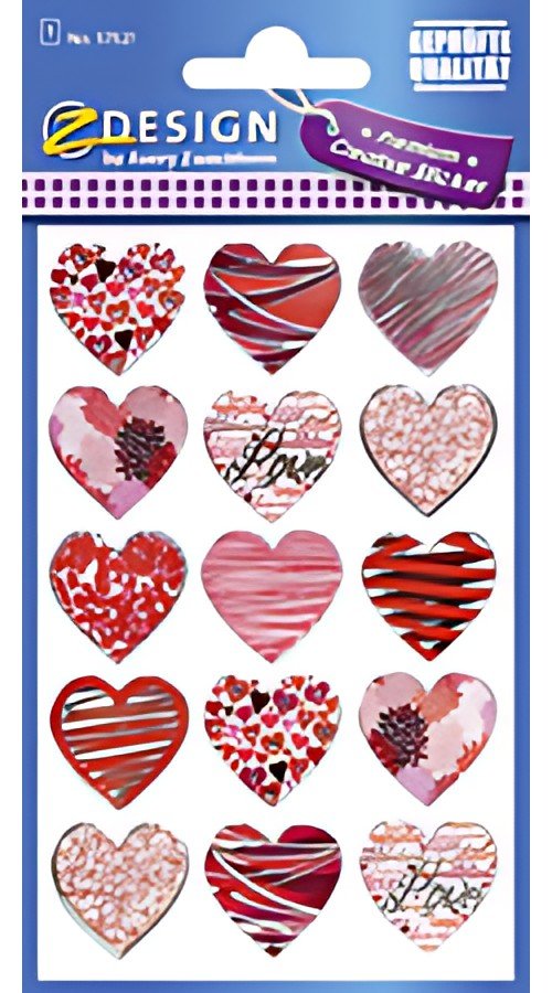 ZDesign CREATIVE Sticker "coeurs", film à effet