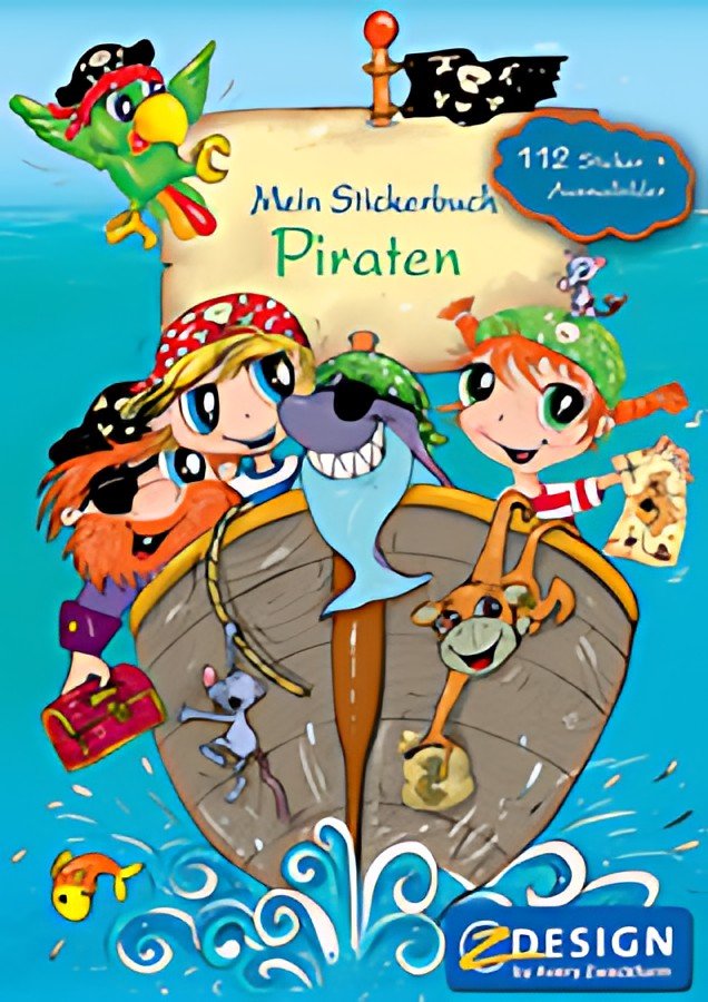 AVERY Zweckform Album de stickers, A5, pirate