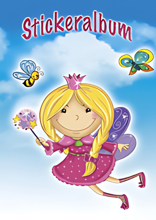 AVERY Zweckform ZDesign Stickeralbum "Prinzessin", DIN A5