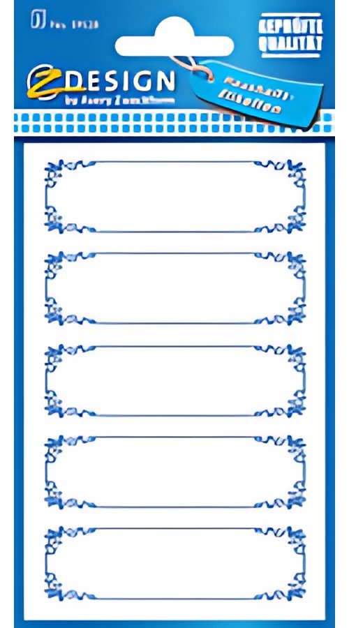 AVERY Zweckform Z-Design Etiquettes de ménage "cadre bleu"