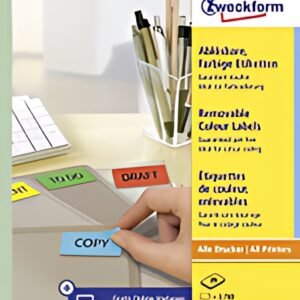 AVERY Zweckform Mini étiquette, 25,4 x 10 mm, jaune