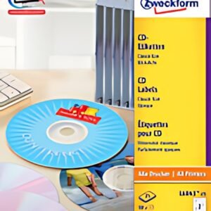 AVERY Zweckform Etiquette CD/DVD ClassicSize, blanc