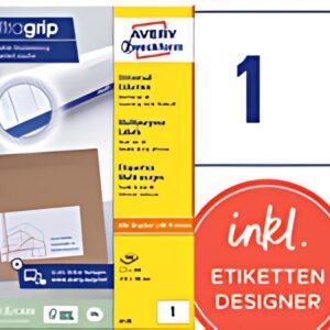 AVERY Zweckform Etiquette universelle, 210 x 148 mm, A5