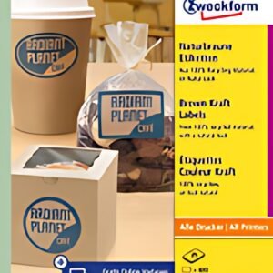 AVERY Zweckform Etiquette couleur Kraft, diamètre : 60 mm