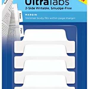 AVERY Zweckform Onglet adhésif UltraTabs blanc, 63,5 x 25 mm