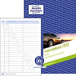 AVERY Zweckform Formularbuch "Fahrtenbuch", A5, 32 Blatt