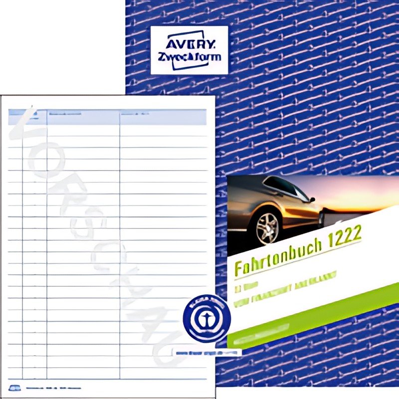 AVERY Zweckform Formularbuch "Fahrtenbuch", A5, 32 Blatt