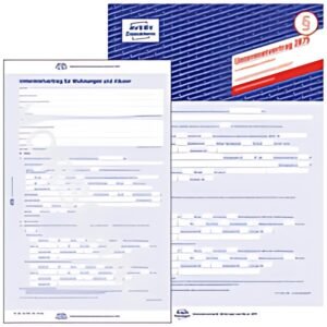 Formulaire d'objet AVERY « Contrat de sous-location », A4, 2 pages