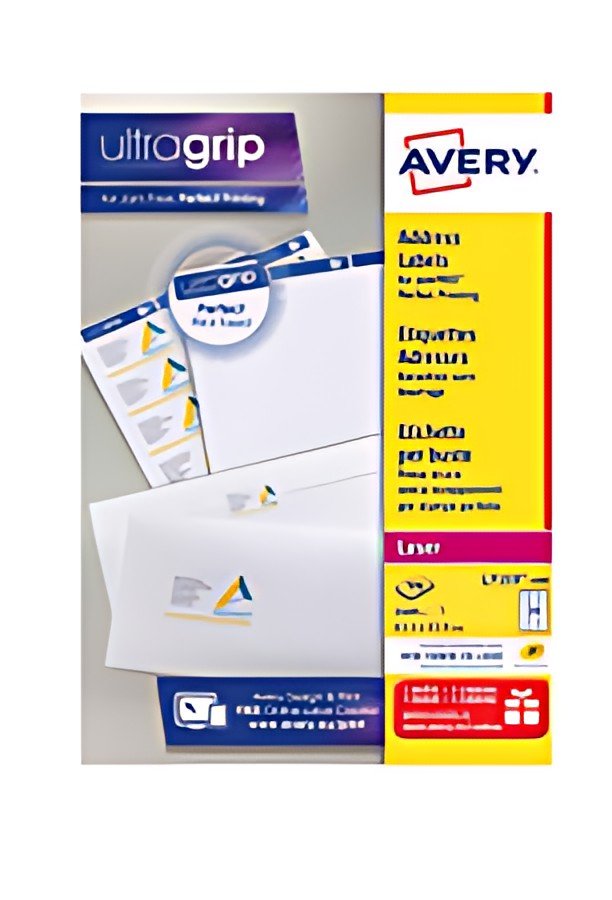 AVERY Etiquette d'adresse, 99,1 x 33,9 mm, blanc