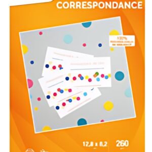 AVERY Cartes de correspondance jet d'encre, 128 x 82 mm