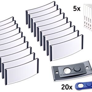 AVERY Zweckform Badge, 70 x 30 mm, set de 20, anthracite