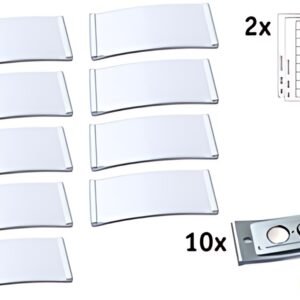 AVERY Zweckform Badge, 70 x 30 mm, set de 10, argent