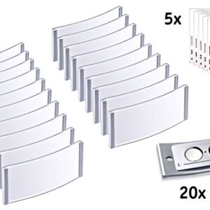AVERY Zweckform Badge, 70 x 30 mm, set de 20, argent