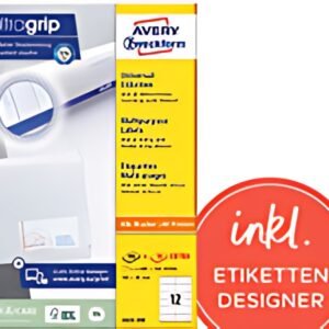 AVERY Zweckform Etiquette universelle, 52,5 x 29,7 mm, blanc