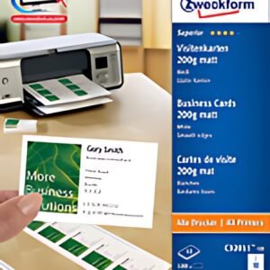 AVERY Zweckform Carte de visite Quick & Clean, blanc