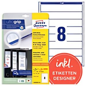 AVERY Zweckform Etiquette pour dos de classeur, détachable