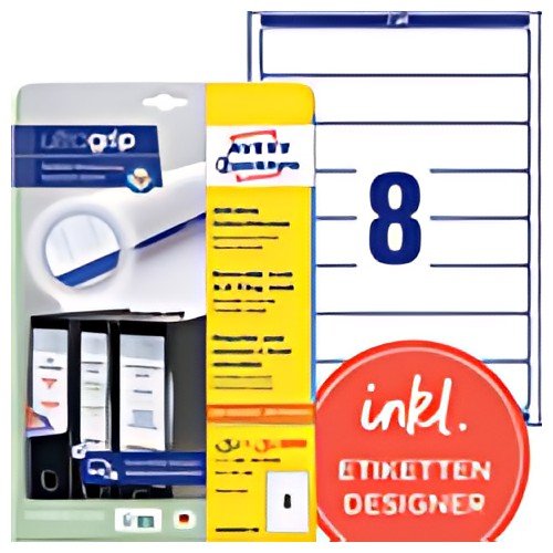 AVERY Zweckform Etiquette pour dos de classeur, détachable