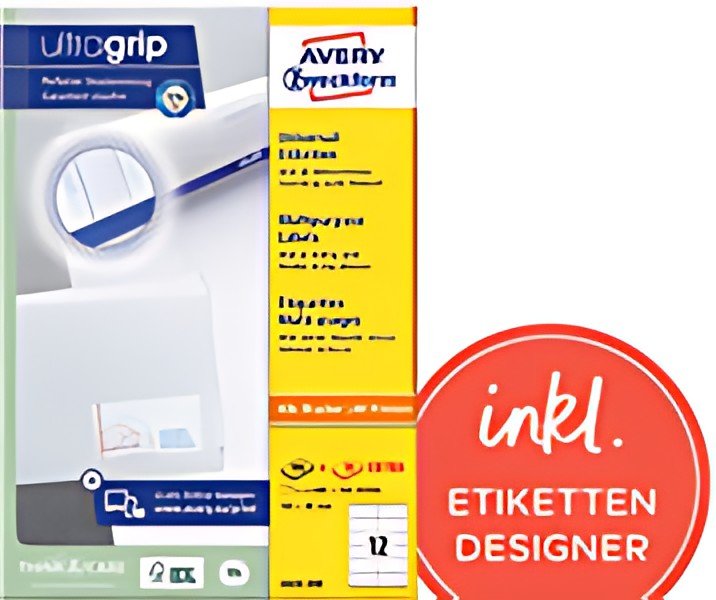 AVERY Zweckform Etiquette universelle, 48,5 x 16,9 mm, blanc