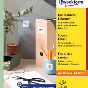AVERY Zweckform Etiquette pour codes QR, 35 x 35 mm, carré