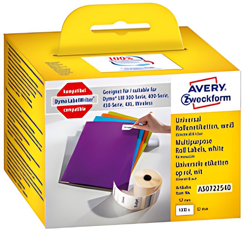 AVERY Zweckform Etiquettes en rouleau, 57 x 32 mm, blanc