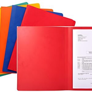 EXACOMPTA Chemise LUSTRO dos rainé, 240 x 320 mm, rouge