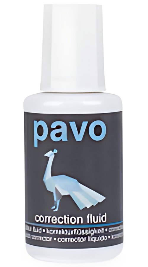 pavo Correcteur liquide, blanc, contenu: 20 ml