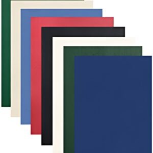 pavo Plats de couverture, grain cuir, A4, bleu foncé