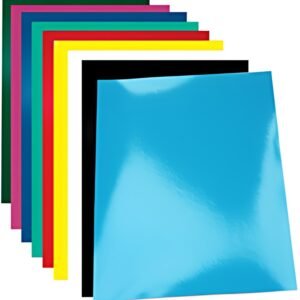 pavo Plats de couverture Chromolux, brillant, A4, rouge