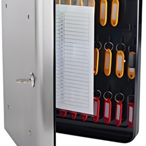 pavo Armoire à clés Design pour 54 clés, gris foncé