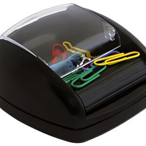 pavo Distributeur de trombones sur roulette magnétique, noir