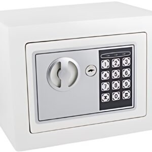 pavo Mini coffre-fort, avec serrure électronique, blanc