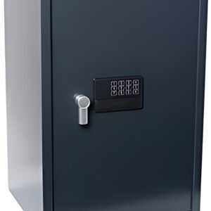pavo Coffre-fort High Security, 80 litres, gris foncé