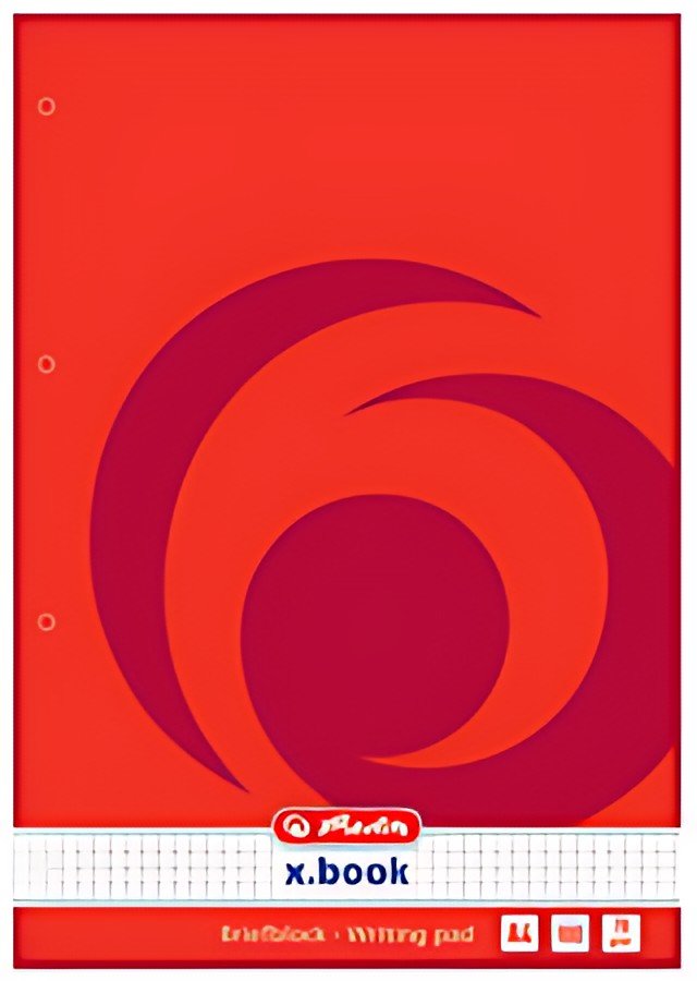 herlitz Bloc de papier à lettres A4, 4 perforations