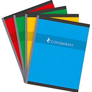 CONQUERANT SEPT Cahier, 170 x 220 mm, quadrillé, 192 pages