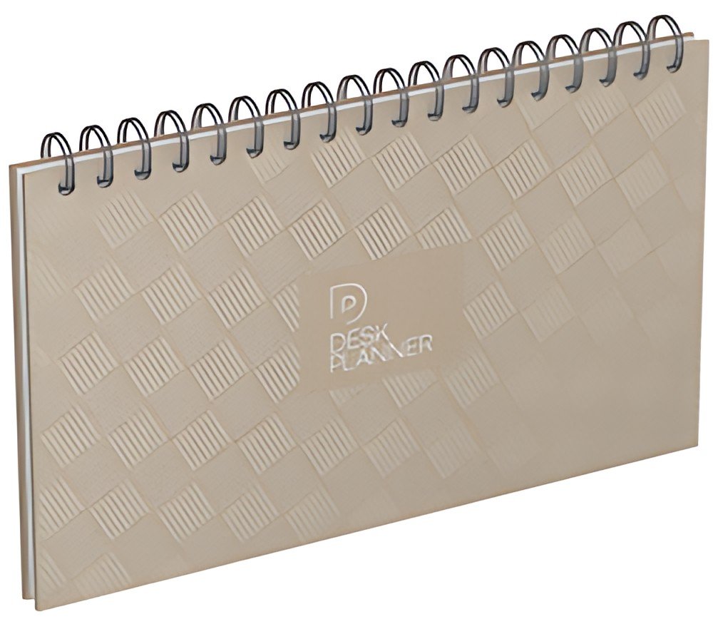 LECAS Agenda DESK PLANNER, perpétuel, 240 x 140 mm