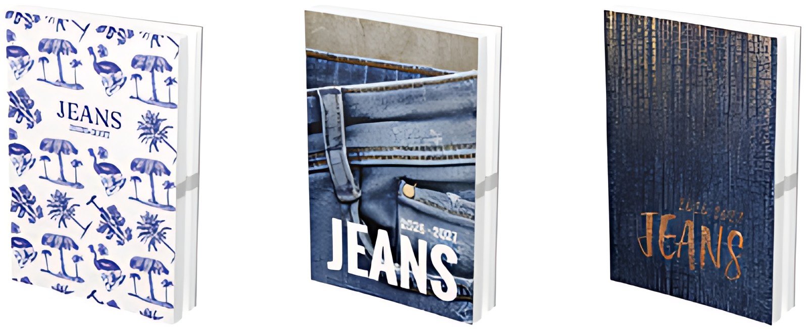 OXFORD Agenda scolaire JEANS, 2026/2027, assorti