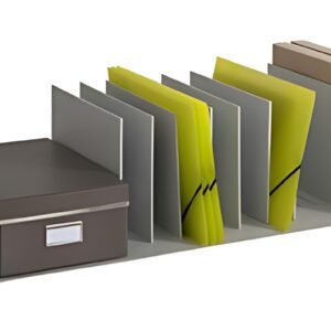 PAPERFLOW Trieur à cases flexibles, gris