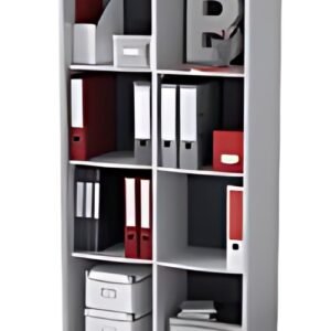 PAPERFLOW Etagère, 8 casiers, gris / anthracite
