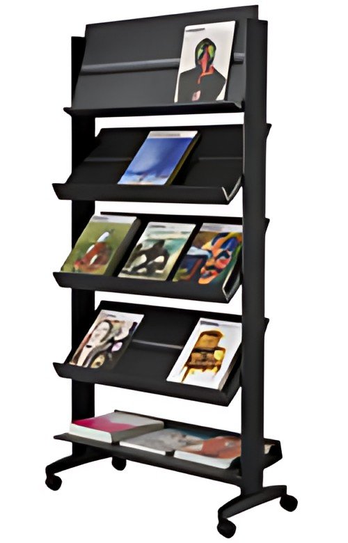 PAPERFLOW Porte-prospectus Uno easyDisplays, 5 étagères
