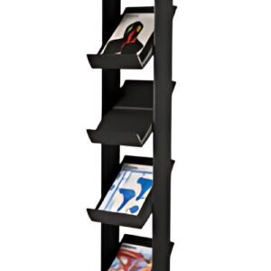 PAPERFLOW Porte-prospectus Corner easyDisplays, noir