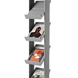 PAPERFLOW Porte-prospectus Corner easyDisplays, 5 étagères